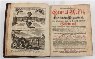 ELEONORA MARIA ROSALIA, Herzogin zu Troppau und Jägerndorff. - Knihy a dekorativní tisky