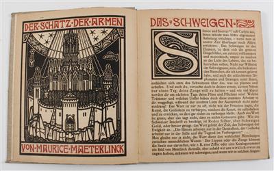 LECHTER. - MAETERLINCK, M. - Bücher und dekorative Grafik