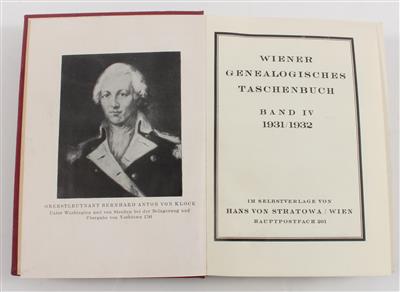 WIENER GENEALOGISCHES TASCHENBUCH. - Books and Decorative Prints