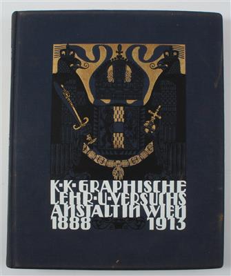 K. k. GRAPHISCHE LEHR u(nd) VERSUCHSANSTALT - Knihy a dekorativní tisky