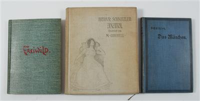 SCHNITZLER, A. - Bücher und dekorative Grafik