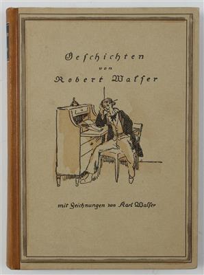 WALSER, R. - Bücher und dekorative Grafik