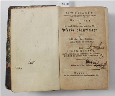 HÜNERSDORF, L. - Bücher und dekorative Grafik