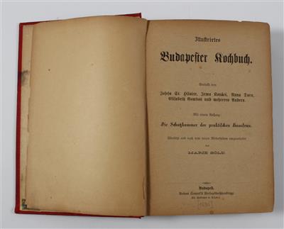 Illustriertes BUDAPESTER KOCHBUCH. - Knihy a dekorativní tisky