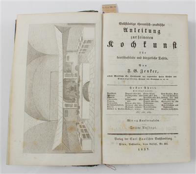 ZENKER, F. G. - Knihy a dekorativní tisky