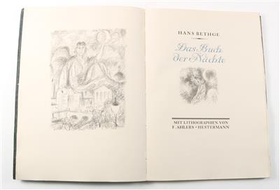 AHLERS - HESTERMANN. - BETHGE, H. - Books and Decorative Prints