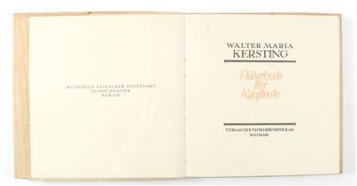 KERSTING, W. M. - Books and Decorative Prints