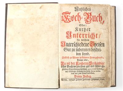 Nutzliches KOCH - BUCH, - Books and Decorative Prints