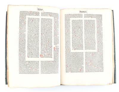 BIBLIA LATINA. - LEVITCUS - Bücher und dekorative Grafik