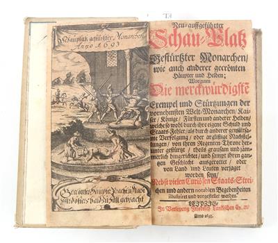 Neu - auffgeführter SCHAU - PLATZ - Knihy a dekorativní tisky