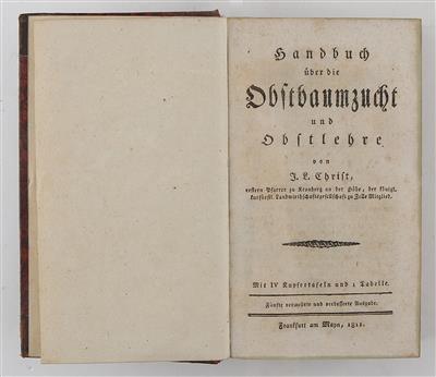 CHRIST, J. L. - Bücher und dekorative Grafik