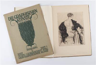 Die GRAPHISCHEN KÜNSTE. - Books and Decorative Prints