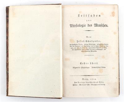 SCHALLGRUBER, J. (F.). - Bücher und dekorative Grafik