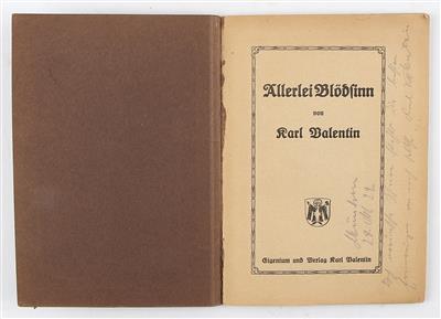 VALENTIN, K. - Bücher und dekorative Grafik