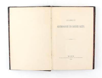(RUDOLF, Kronprinz von Österreich). - Bücher und dekorative Grafik