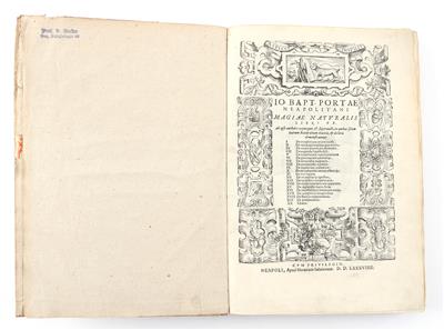 PORTA, G. B. della. - Knihy a dekorativní tisky