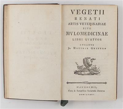 VEGETIUS RENATUR, (F.). - Libri e grafica decorativa