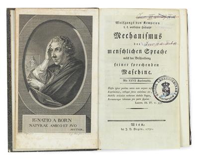 KEMPELEN, W. v. - Books and Decorative Prints