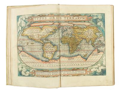 ORTELIUS, A. - Bücher und dekorative Graphik