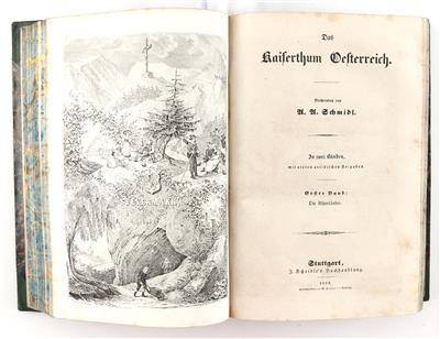 SCHMIDL, A. A. - Books and Decorative Prints