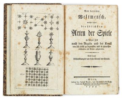 SPIELE. - Der BELIEBTE WELTMENSCH - Libri e grafica decorativa