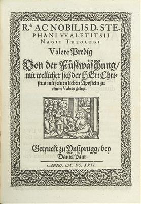 WALETISCH, S. - Books and Decorative Prints