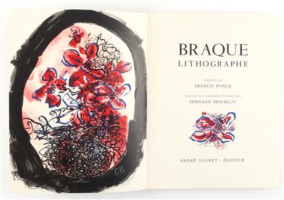 BRAQUE. - MOURLOT, F. - Bücher und dekorative Graphik
