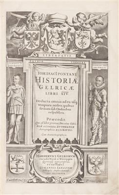 PONTANUS, J. I. - Knihy a dekorativní tisky