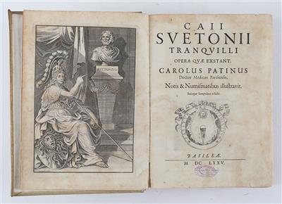 SUETONIUS TRANQUILLUS, C. - Bücher- und dekorative Graphik
