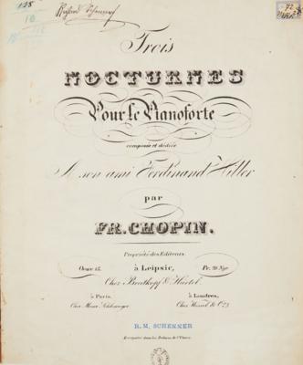 CHOPIN - Bücher und dekorative Graphik