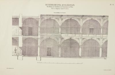 KAISERSPITAL AM BALLHAUSPLATZ. - Knihy a dekorativní grafika