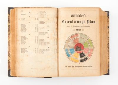 WINKLER'S ORIENTIERUNGSPLAN FÜR WIEN. - Knihy a dekorativní grafika