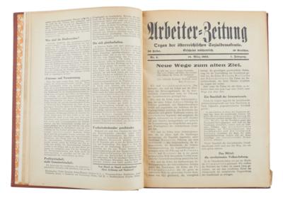 EXIL: ARBEITER-ZEITUNG 1934 – 1936 - Knihy a dekorativní grafika