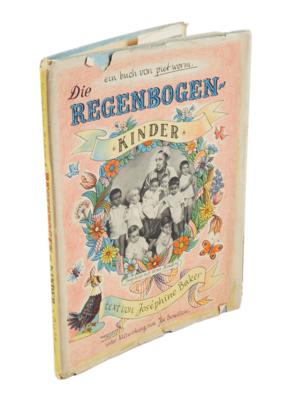 JOSEPHINE BAKER: DIE REGENBOGENKINDER (SIGNIERT) - Bücher und dekorative Graphik