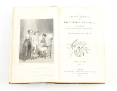 ROBINSON CRUSOE: LIFE AND ADVENTURES. - Bücher und dekorative Graphik ...
