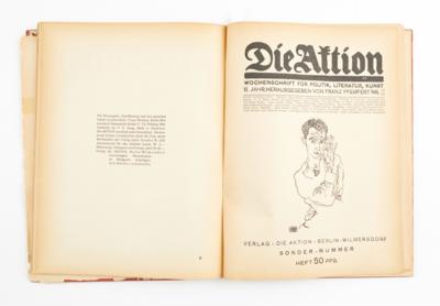 "DIE AKTION" - SONDERHEFTE EXPRESSIONISTISCHE KUNST - Knihy a dekorativní grafika