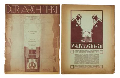 DER ARCHITEKT (1896 - 1913) - Books and decorative graphics