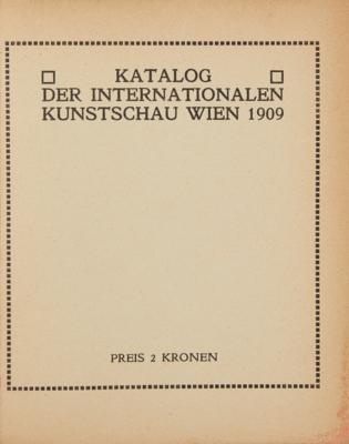 INTERNATIONALE KUNSTSCHAU WIEN 1909. - Bücher und dekorative Graphik