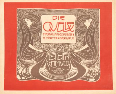 KOLO MOSER: FLÄCHENSCHMUCK (DIE QUELLE III.) - Knihy a dekorativní grafika