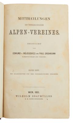 ÖSTERREICHISCHER ALPEN-VEREIN. - Books and decorative graphics