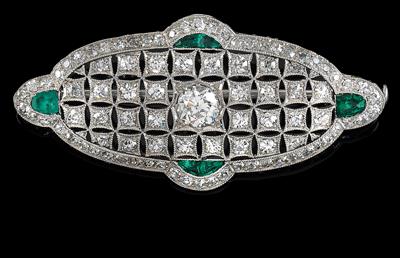 Diamantbrosche zus. ca. 2,00 ct - Jewellery