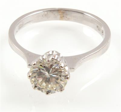 Brillantsolitärring ca. 1 ct - Schmuck Abendauktion