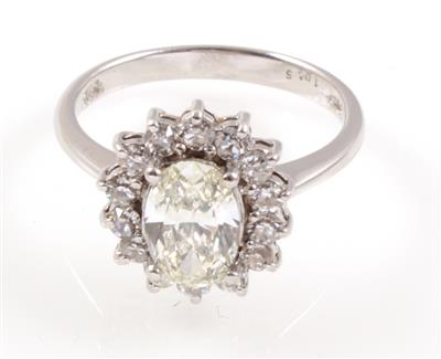 Diamantdamenring zus. ca. 1,70 ct - Jewellery