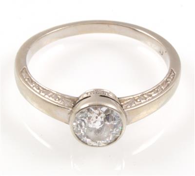 Diamantsolitärring ca. 0,75 ct - Schmuck