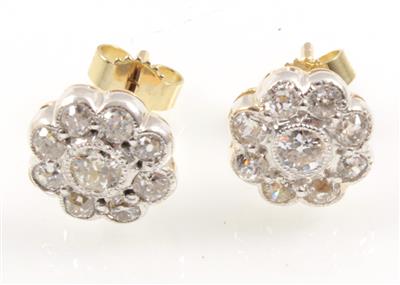 Diamantohrstecker zus. ca. 1,10 ct - Jewellery