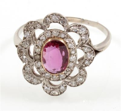 Diamant Rubinring - Jewellery