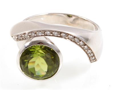 Brillant Peridotring - Schmuck