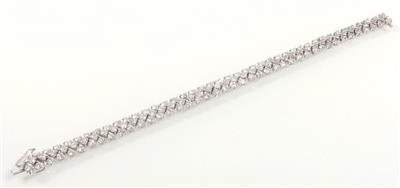 Brillantarmband zus. ca. 11,45 ct - Weihnachtsauktion Juwelen