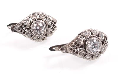 Diamantohrringe zus. ca. 0,80 ct - Jewellery