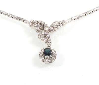 Diamant Saphircollier - Gioielli